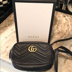 GG Marmont Matelasse’ Mini Bag